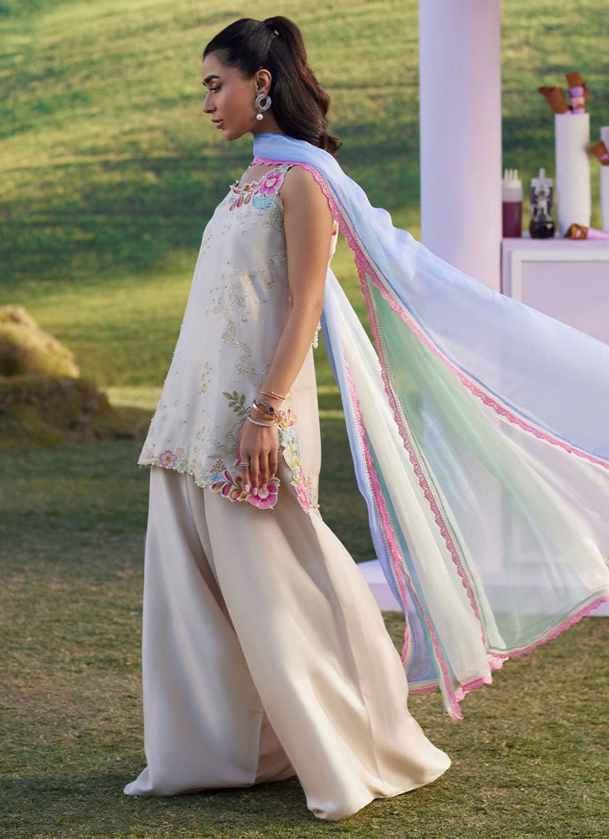 Aira Shirt And Dupatta with pants