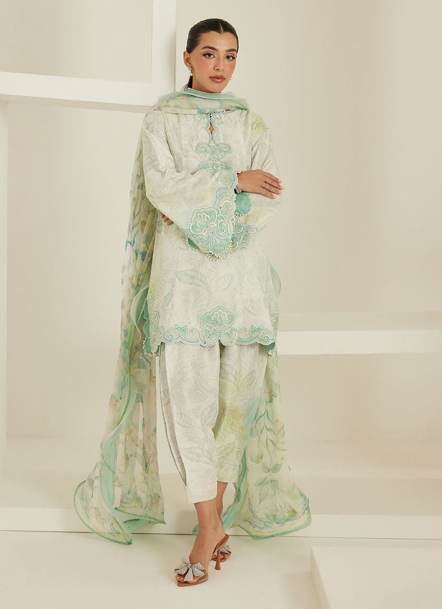 Junie Shirt And Dupatta (Shalwar Only)