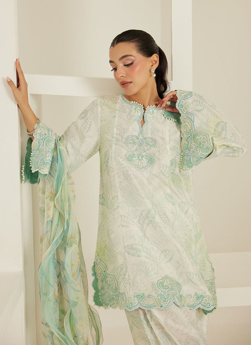 Junie Shirt And Dupatta (Shalwar Only)