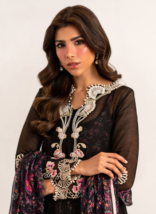 Noiréa Shirt, Inner And Dupatta Set