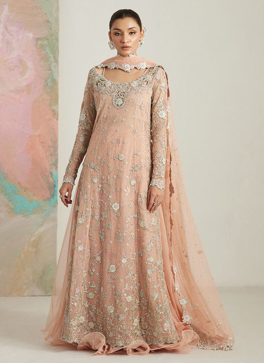 Larissa Paneled Shirt And Lehnga