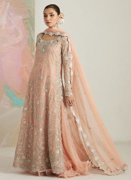 Larissa Paneled Shirt And Lehnga
