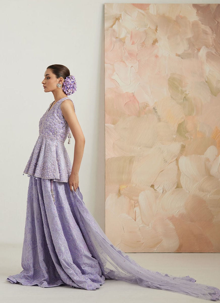 Julian Peplum And Lehnga