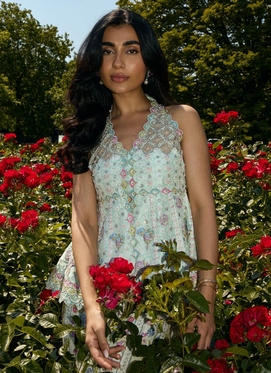 Jessy Peplum With Dhaka Pants