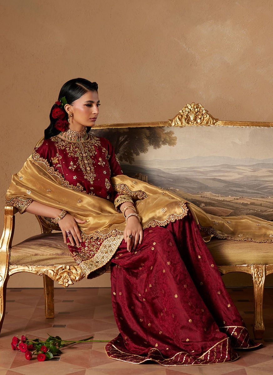 Alice Peplum With Flared Dhaka