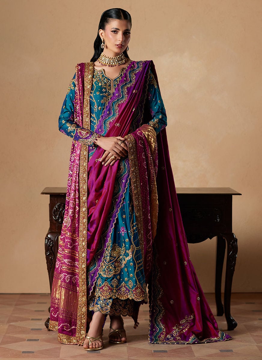 Mya Kurta With Drapped Dupatta