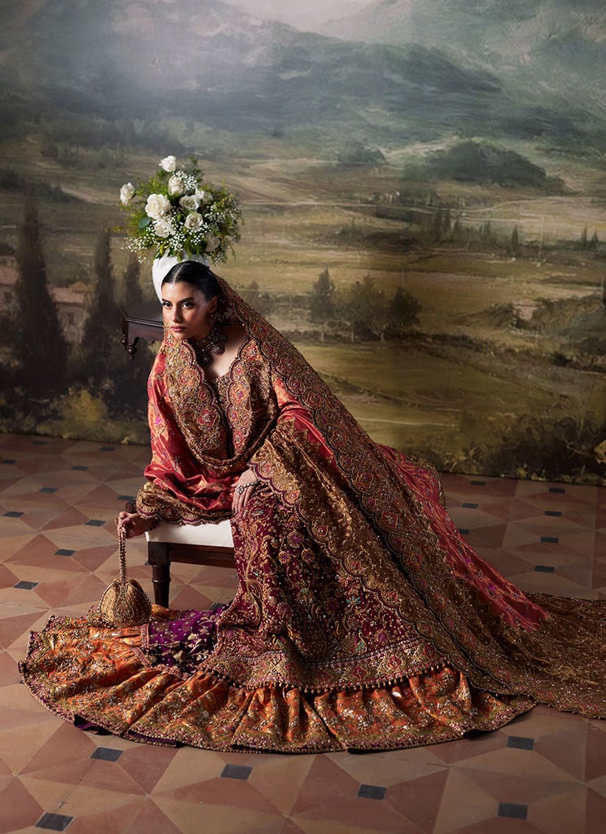 Katie Maroon Bridal