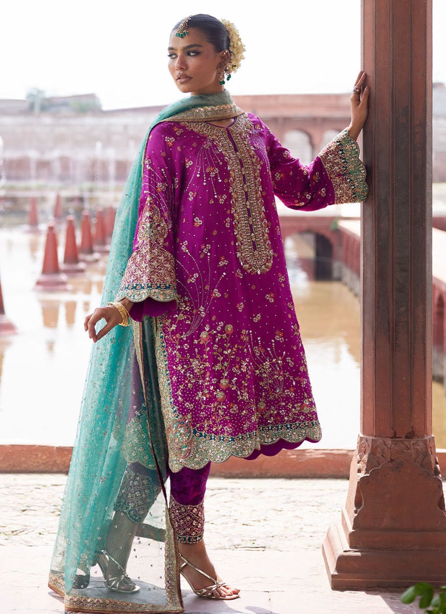 Yuri kurta with Shalwar