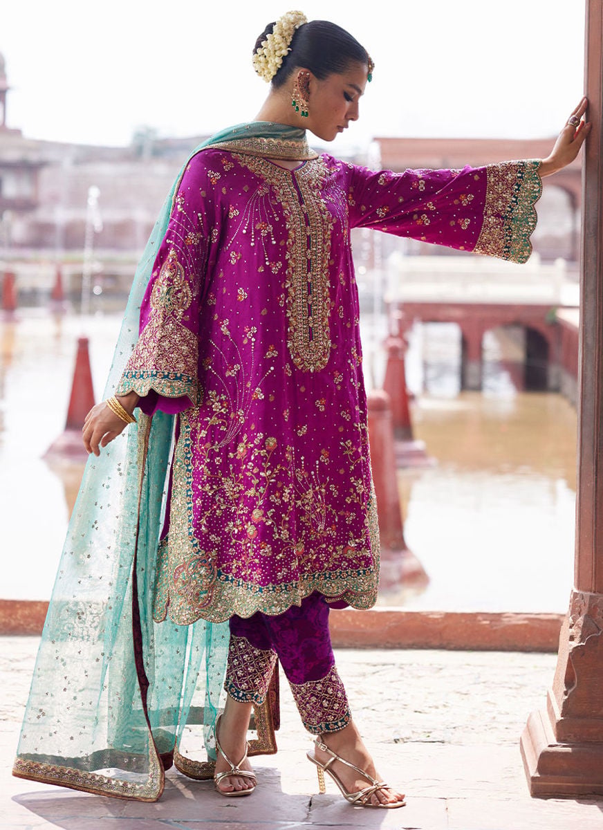 Yuri kurta with Shalwar