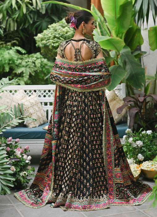Alanara Black Lehnga Choli