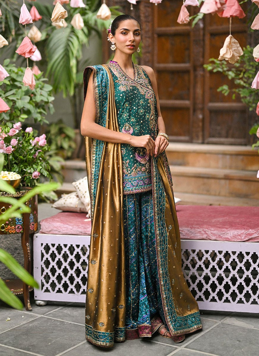 Odessa Block Print Shirt And Dhaka