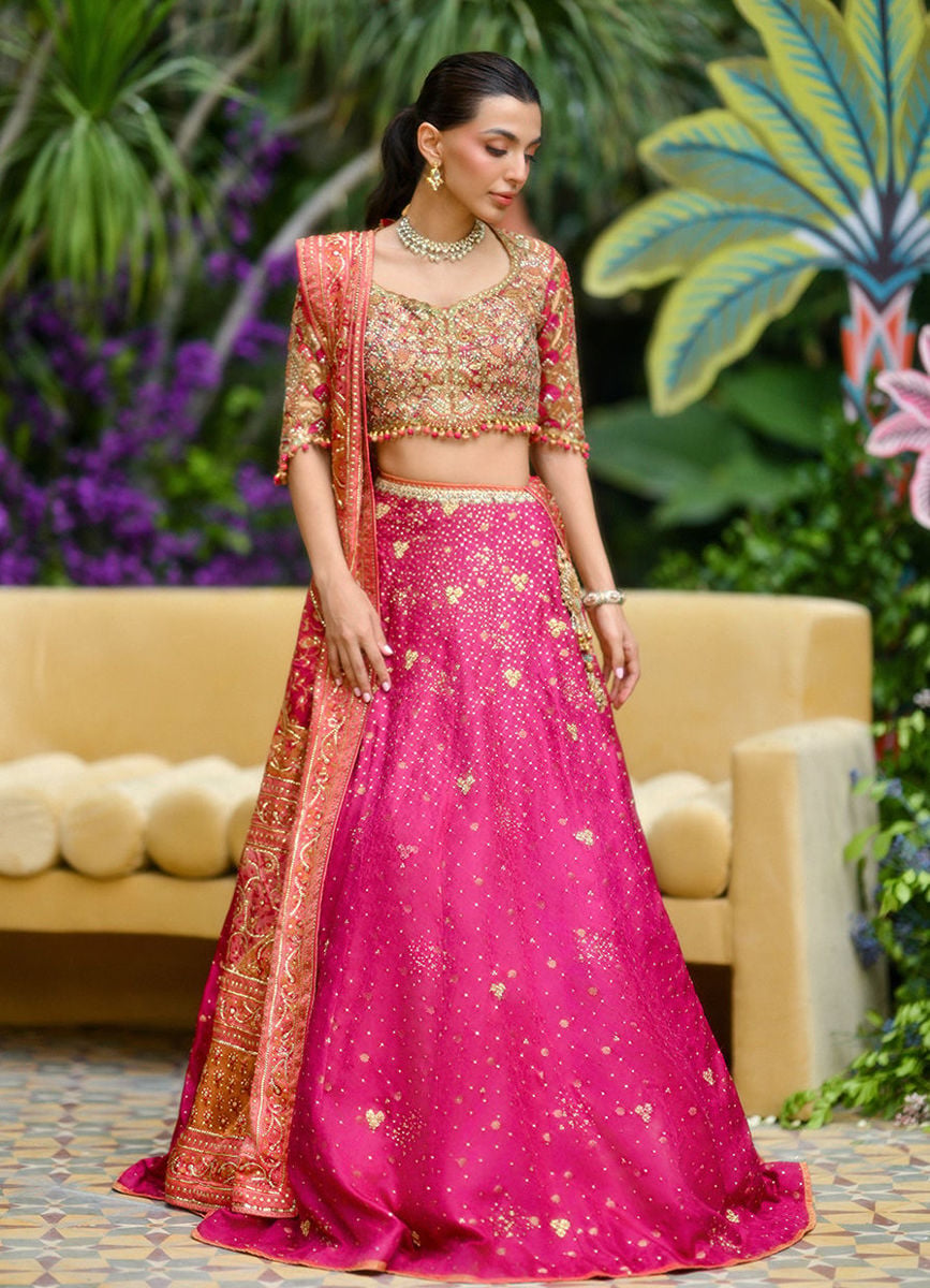 Lilys Magenta Pink Lehnga Choli