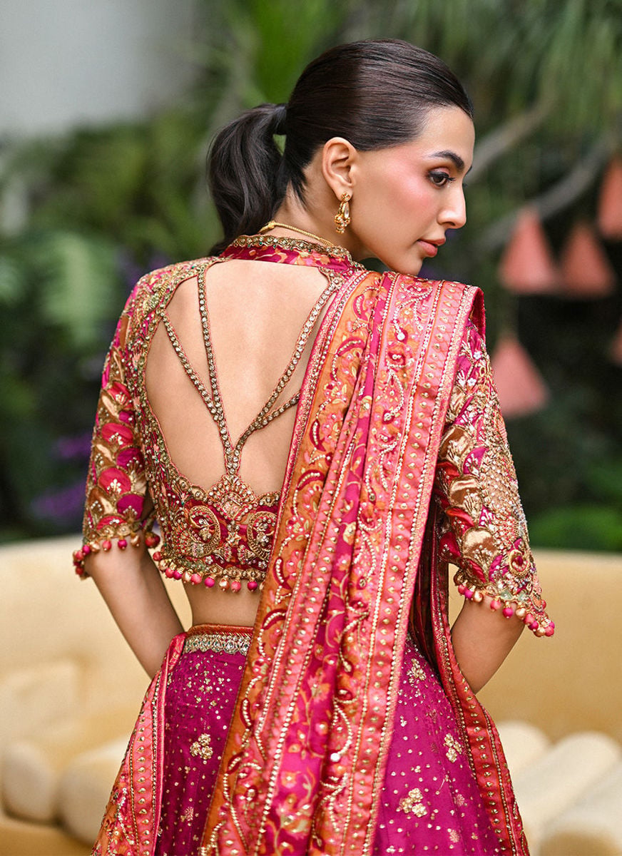 Lilys Magenta Pink Lehnga Choli