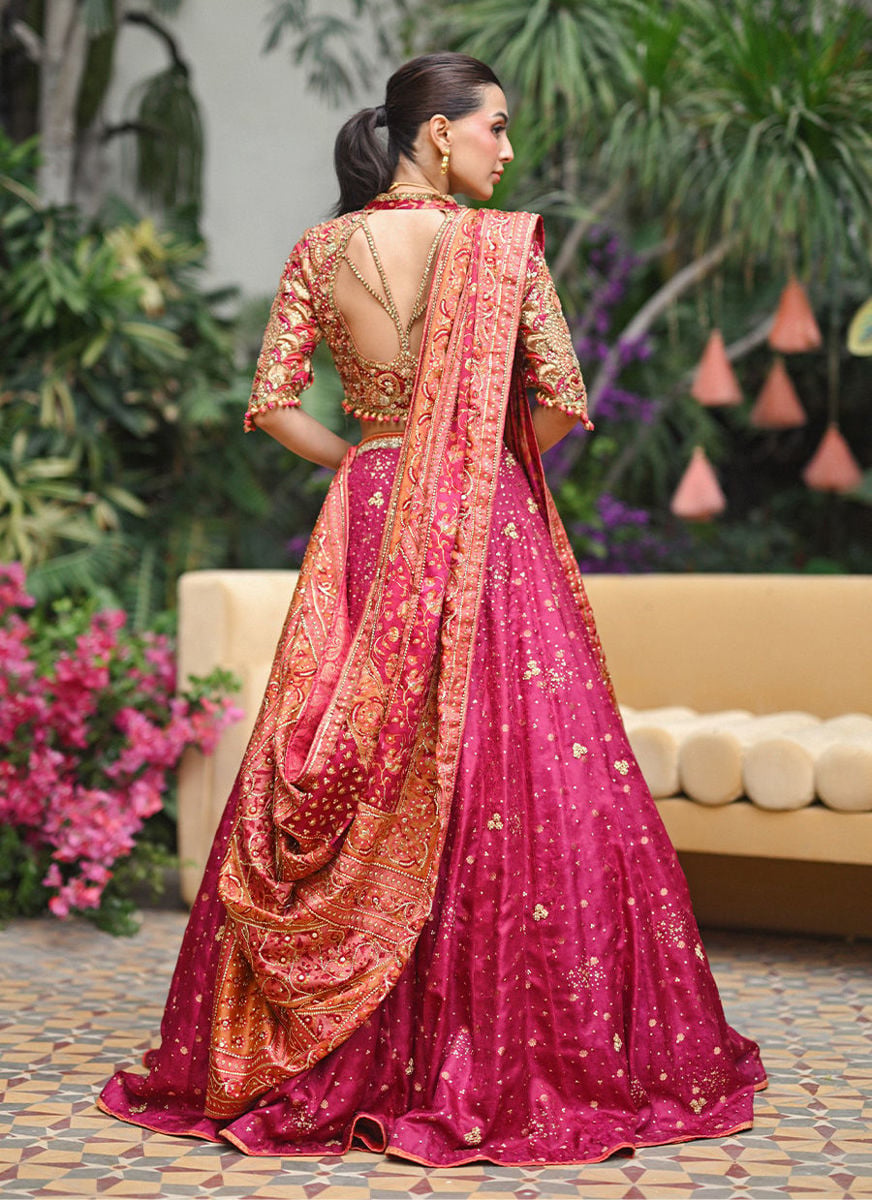 Lilys Magenta Pink Lehnga Choli