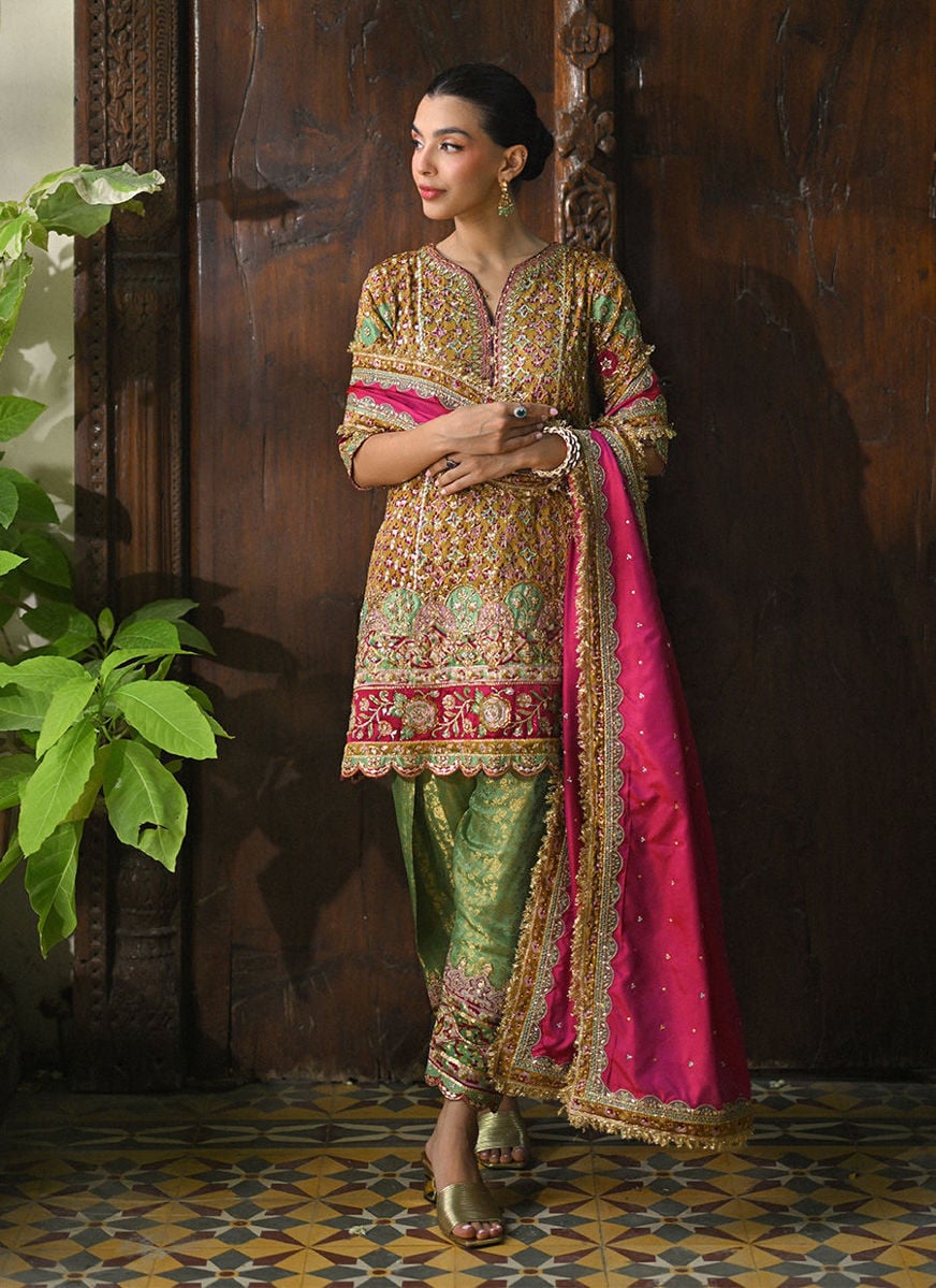 Meret Shirt And Dupatta