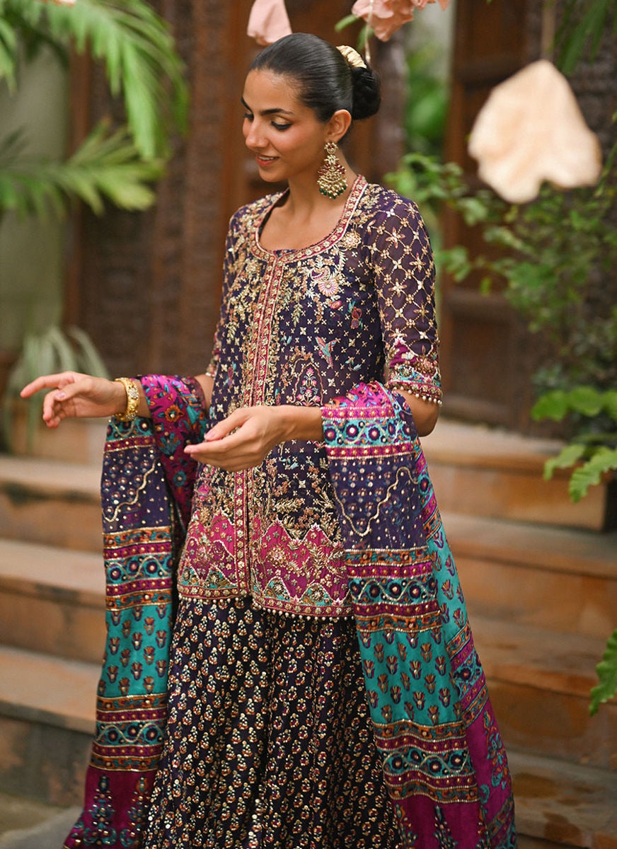 Lumen Short Kurta And Sharara