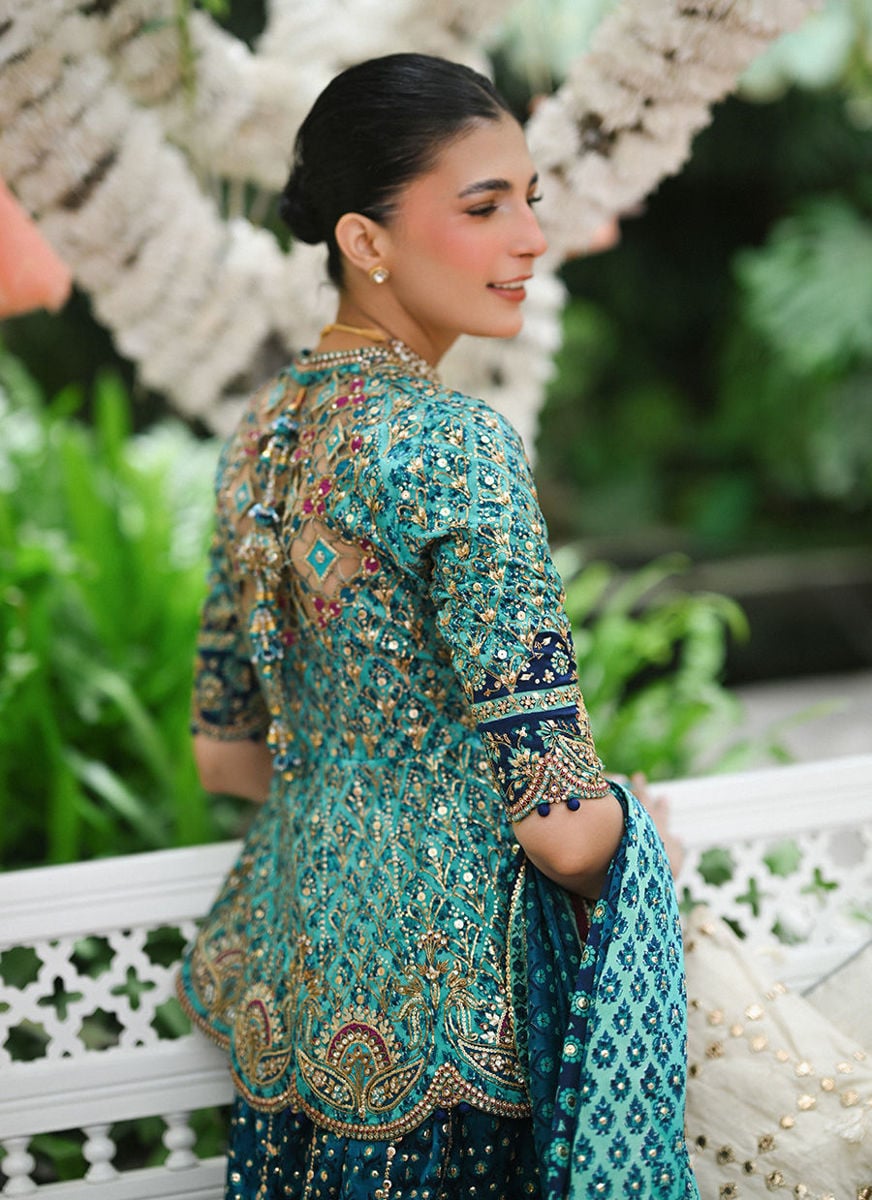 Zola Block Printed Peplum