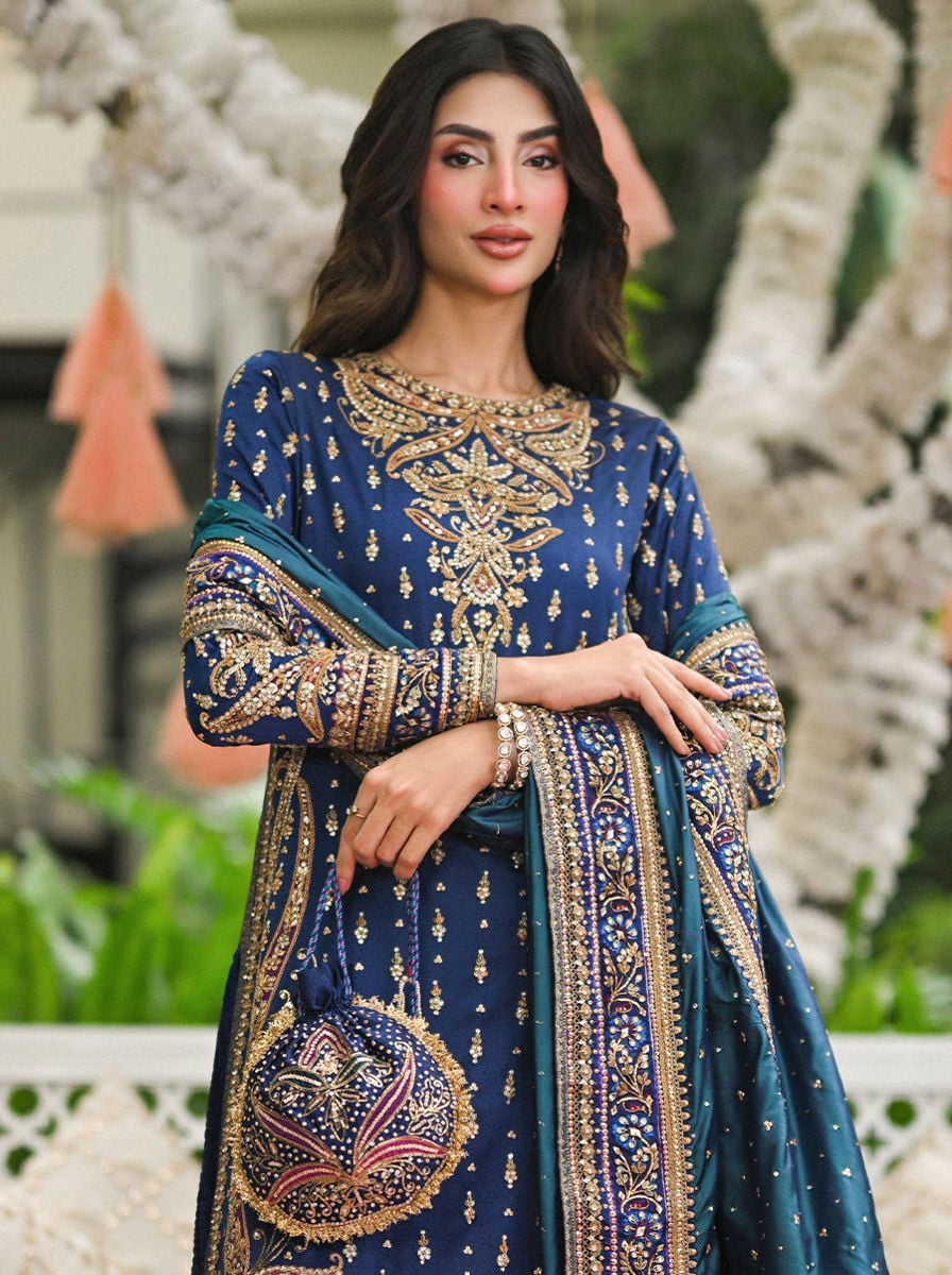 Bima Navy Blue Shirt And Dhaka