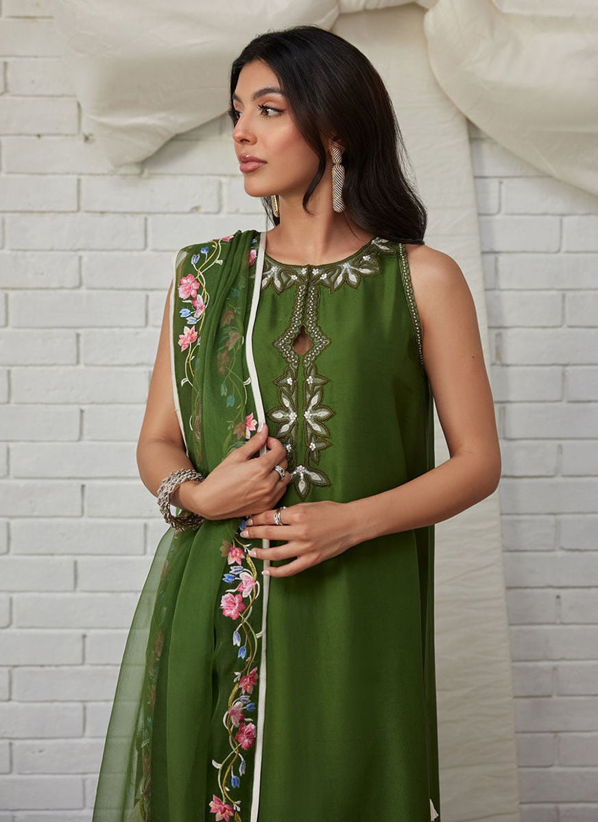 Gracie Shirt And Dupatta - (Pants Only)