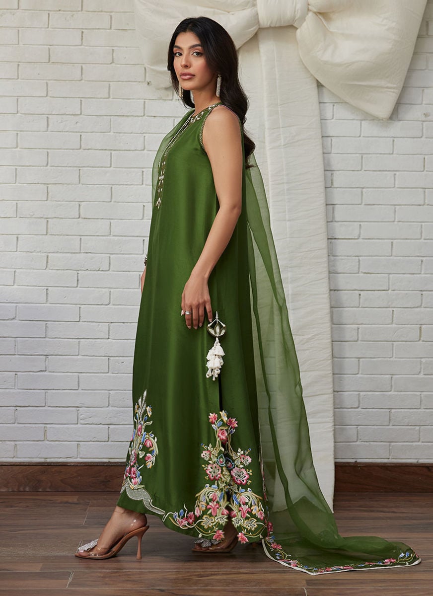 Gracie Shirt And Dupatta - (Pants Only)