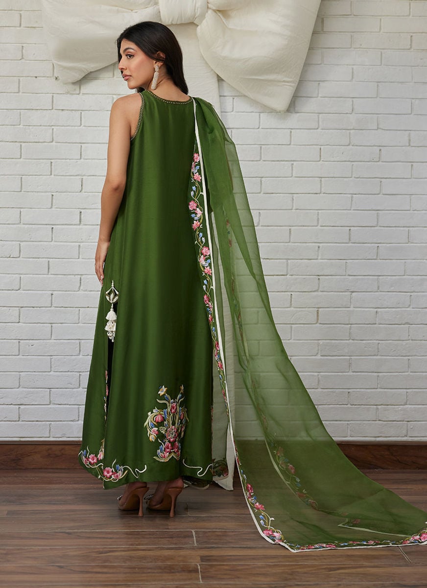 Gracie Shirt And Dupatta - (Pants Only)