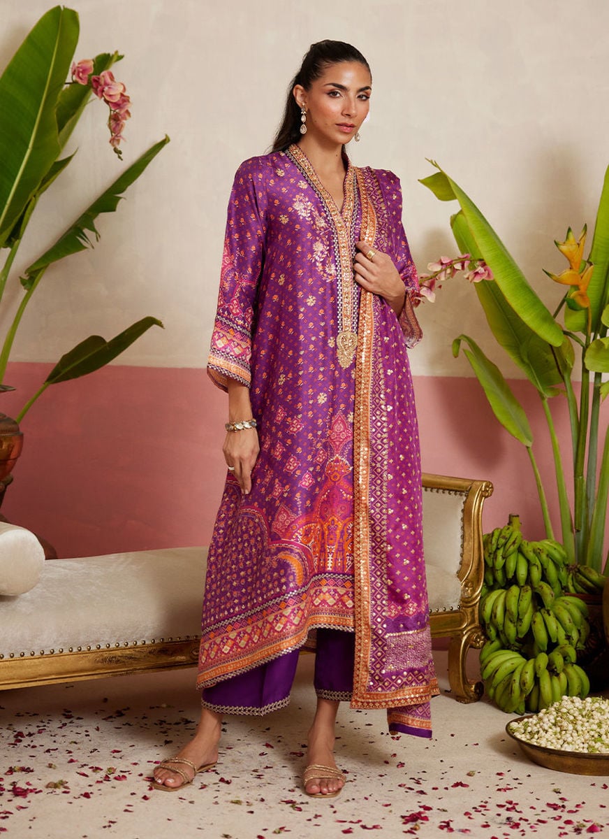 Jemaima Shirt And Dupatta