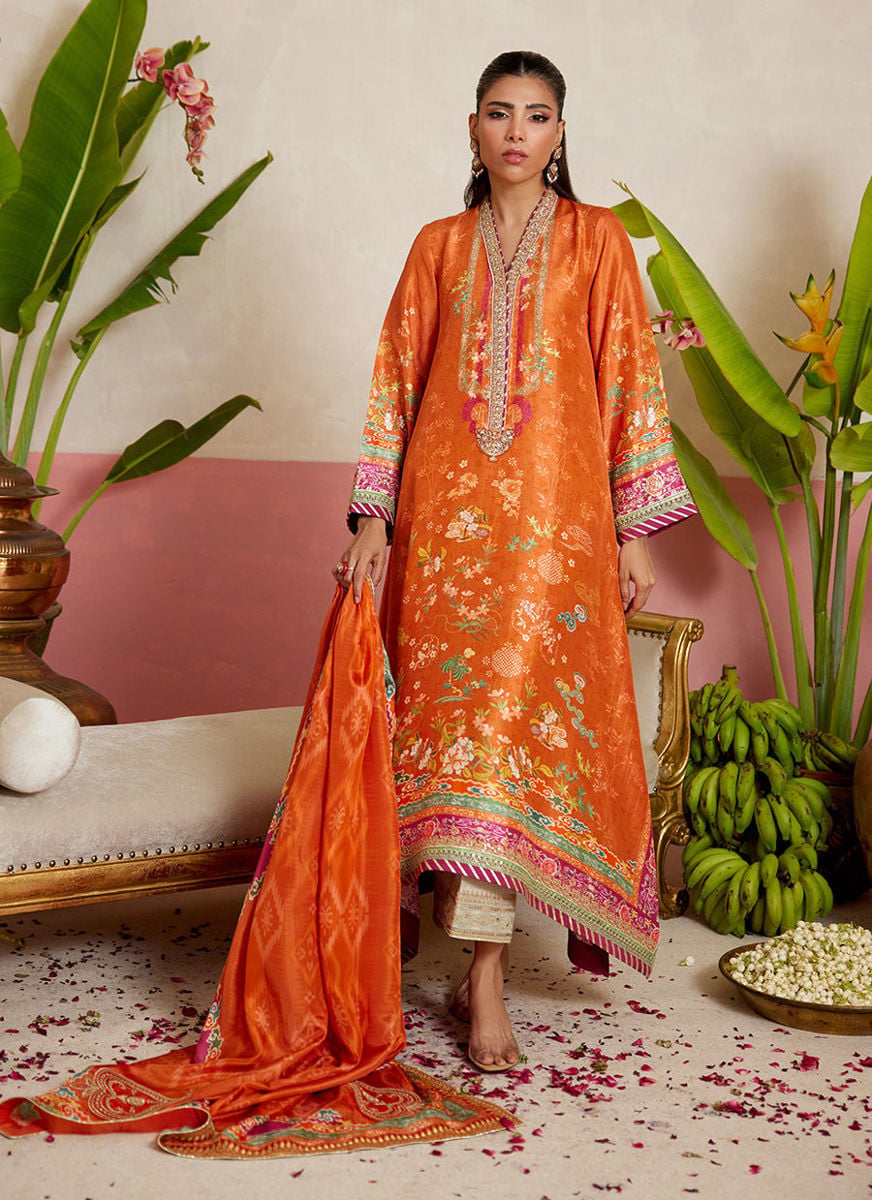 Helania Shirt And Dupatta