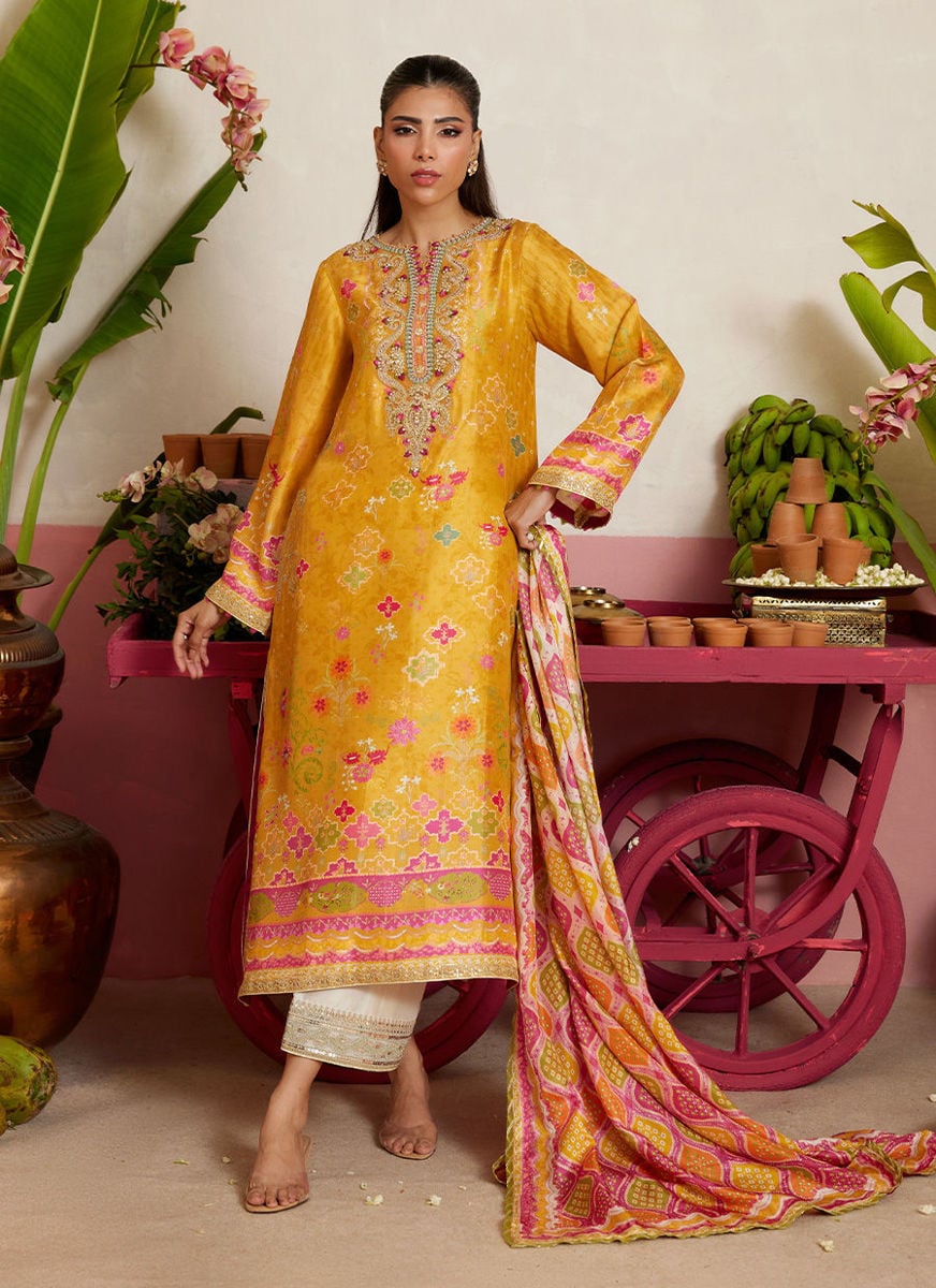 Rebena Shirt And Dupatta