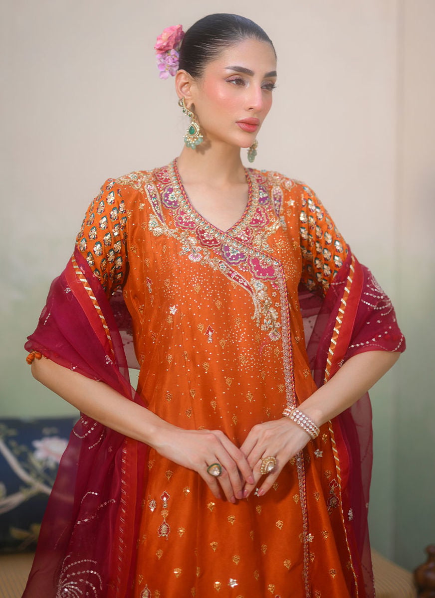 Alicia Rust Angrakha and Dupatta