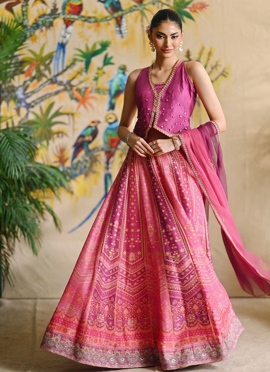 Darla Lehnga Choli With Dupatta