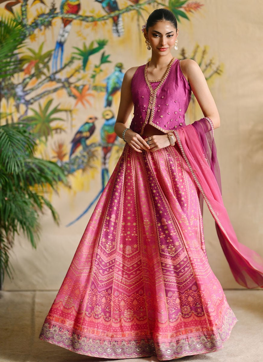 Darla Lehnga Choli With Dupatta