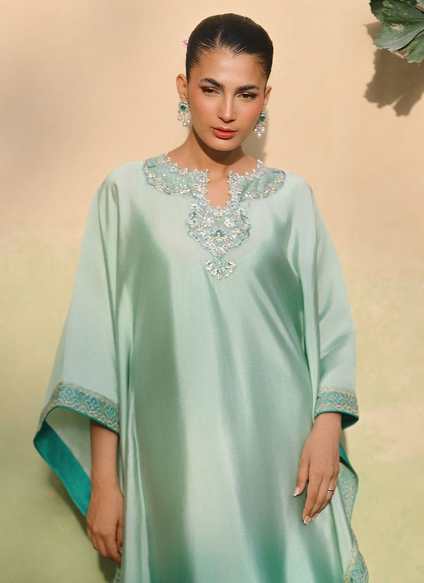 Morena Mint Green Kaftan