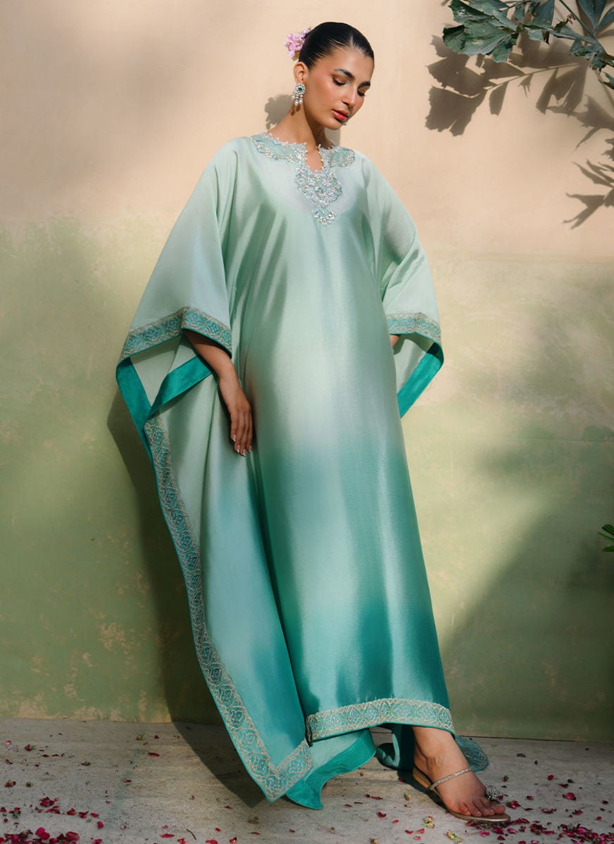 Morena Mint Green Kaftan