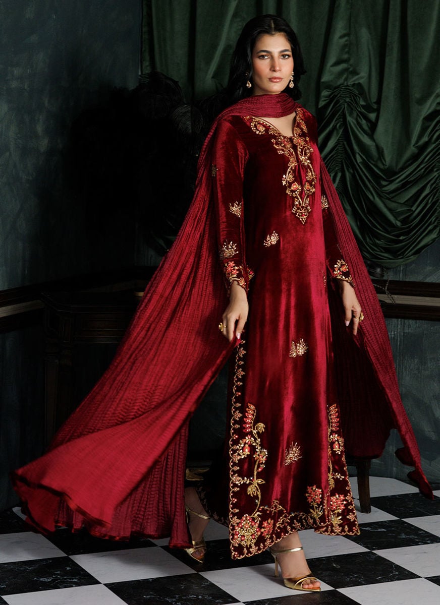 Aylani Shirt And Dupatta