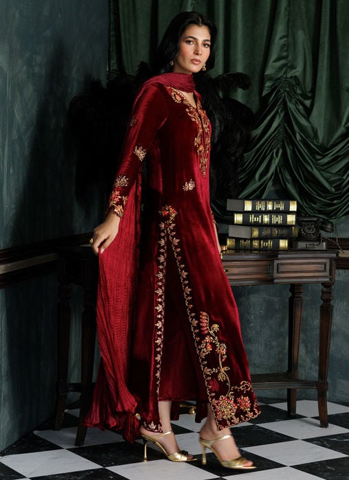 Aylani Shirt And Dupatta