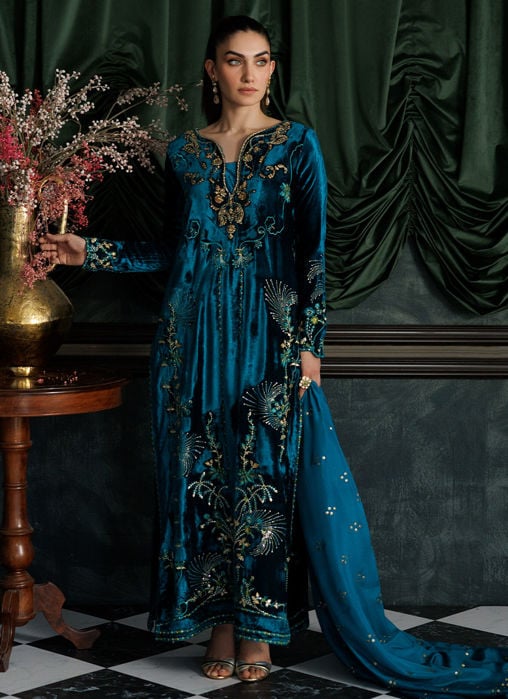 Kalia Shirt And Dupatta