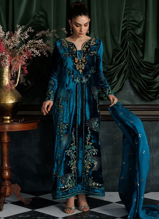 Kalia Shirt And Dupatta