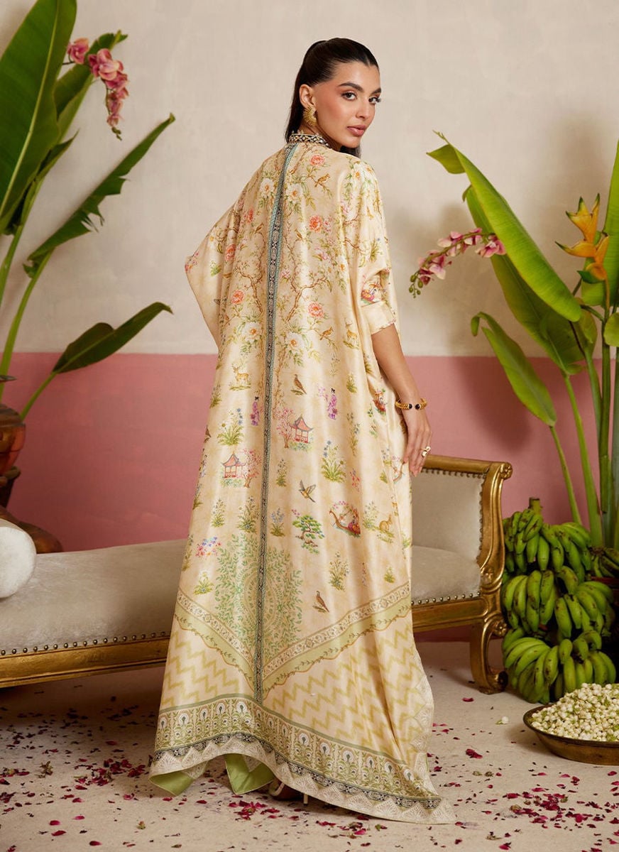 Daine Cream Kaftan