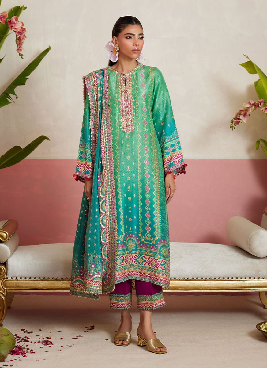 Yura Shirt, Pants And Dupatta