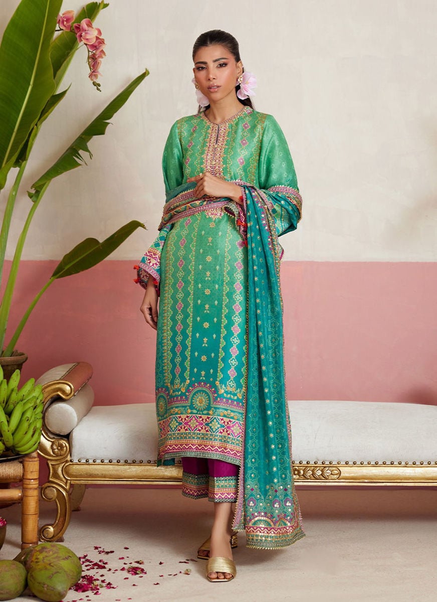 Yura Shirt, Pants And Dupatta